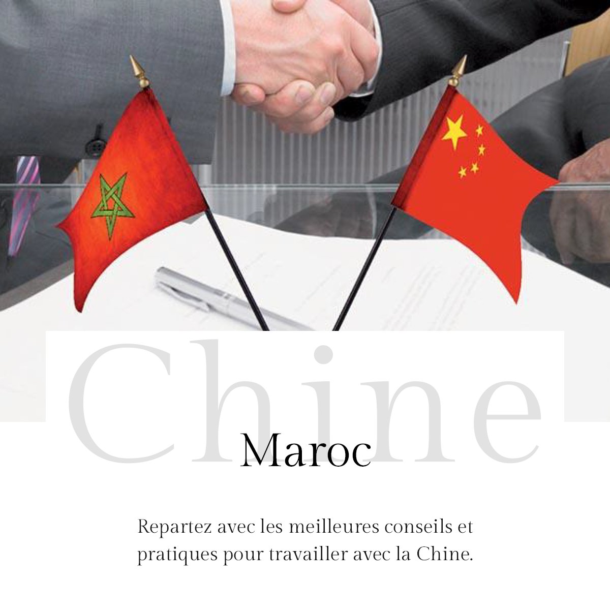 chinatradeweek's tweet photo. Sans aucun intermédiaire, développez des liens commerciaux directs avec les fabricants chinois.  #ChinaTradeWeek #CTW18 #Morocco 🇨🇳🇲🇦 https://t.co/s2wRp7WyPM