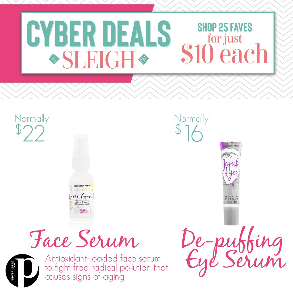 A_JStudios's tweet photo. Did you know our #PerfectlyPosh #CyberMondayDeals are still going on?! Pamper a 💖 one for 🎄with these amazing gifts or stocking stuffers. Some items are over 50% OFF!! 🖱️https://t.co/EFP8vBaRFH https://t.co/D39FBP0BoI