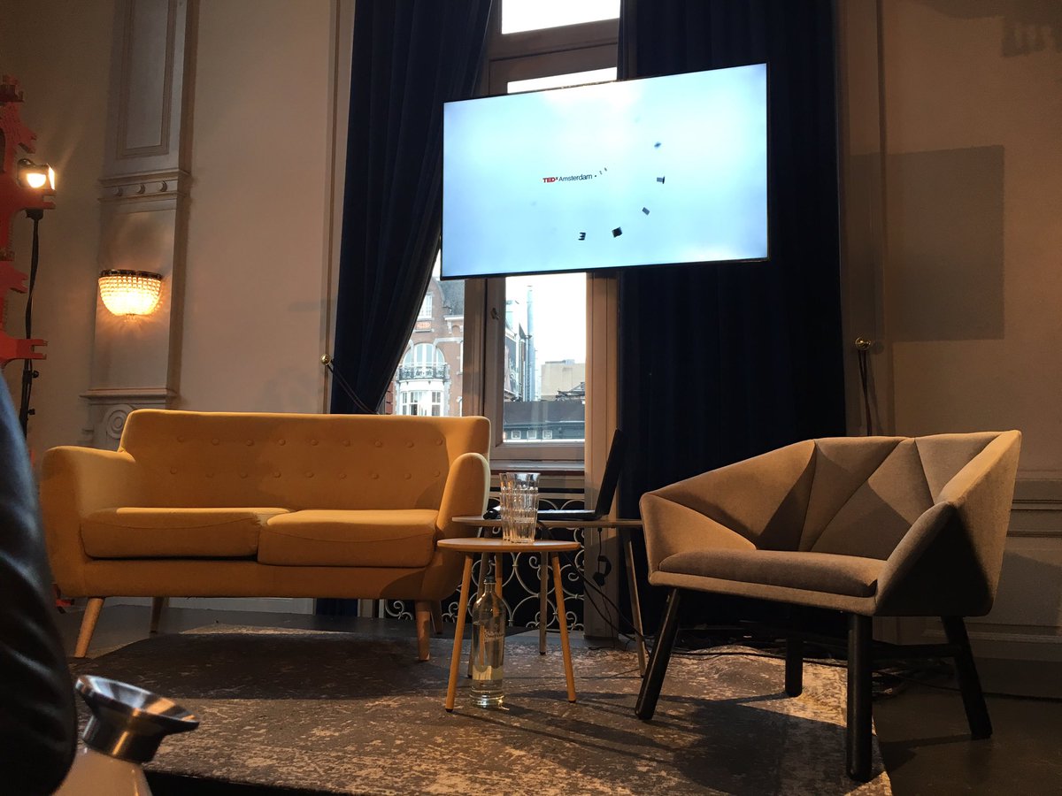 odeleeuw's tweet image. Ready for the talkshow breakout! #TEDxAmsterdam