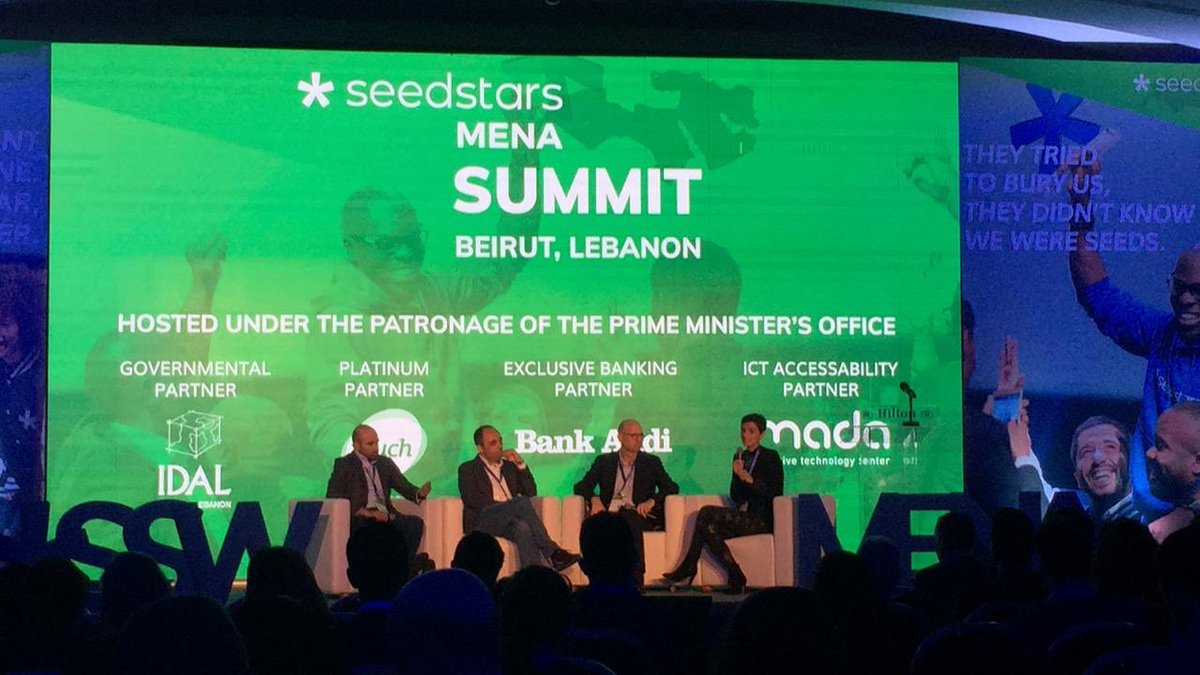 EndeavorLB's tweet photo. Exciting speakers at the @Seedstars MENA Summit include Endeavor Lebanon Entrepreneurs @eliehabib of @anghami, @HassaneSlaibi of @RoadieTuner, @zsankari of @CardioDiag and @Endeavoreg’s @VEZEETA_Egypt!  #SSWMENA https://t.co/04CbLSew2e