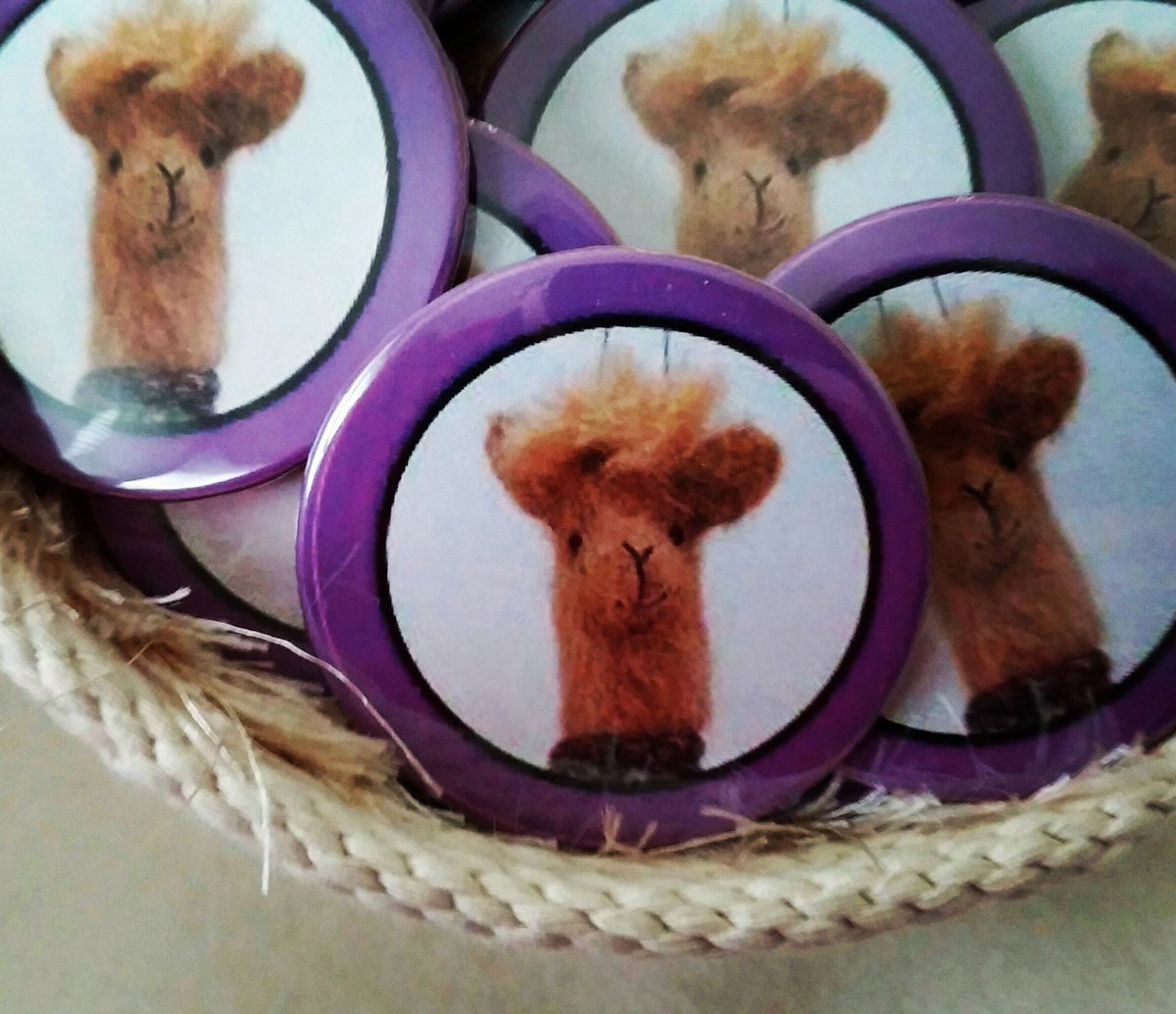 WovenDimensions's tweet photo. Free llama badge for the first 25 visitors (no purchase necessary) to my booth @yelpindy #totallybazaar on Dec 8th @indylibrary I will be on the 6th floor, so ride to the top, grab a badge and work your way back down to the main floor! #BuyHandmade #yelpbazaar2018 #visitindy https://t.co/6GVvUGfDF6