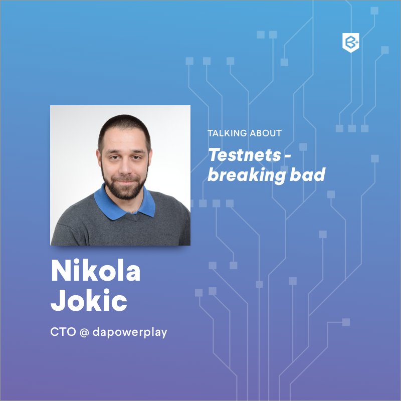 blockada_io's tweet photo. Introducing two more speakers of this year's BLOČK conference: Nikola Jokić &amp; Grzegorz Kapkowski! 😊 Check out their bio and the topics of their talks, and make sure to get your BLOČK ticket as soon as possible - only a few of them are still available!
https://t.co/oVDAIVBhjY https://t.co/dkNc6WRuTA