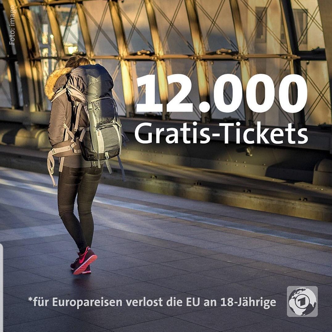 AngelinaLito's tweet photo. Ich dachte im ersten Moment 12.000 Tickets für 12.000 Bayermitarbeiter. Die hätten ja Zeit jetzt. #Bayer #interrail #DiscoverEU @tagesschau https://t.co/foiKDGZpes