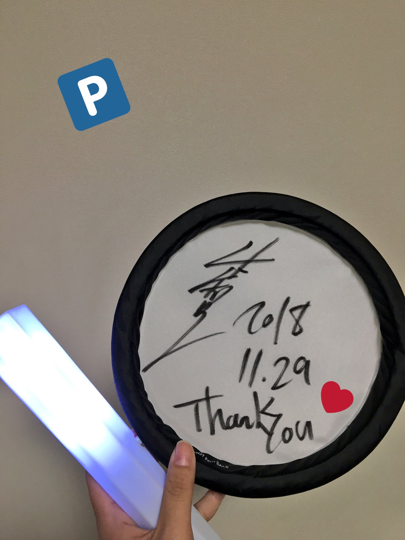 なっちゃん Tomohisayamashita Livetour18 Unileashed Feelthelove 山下智久 山p ジャニーズ サイン入りフリスビー 仙台サンプラザホール Sweetie 幸せな時間をありがとう T Co 9jziblah6q