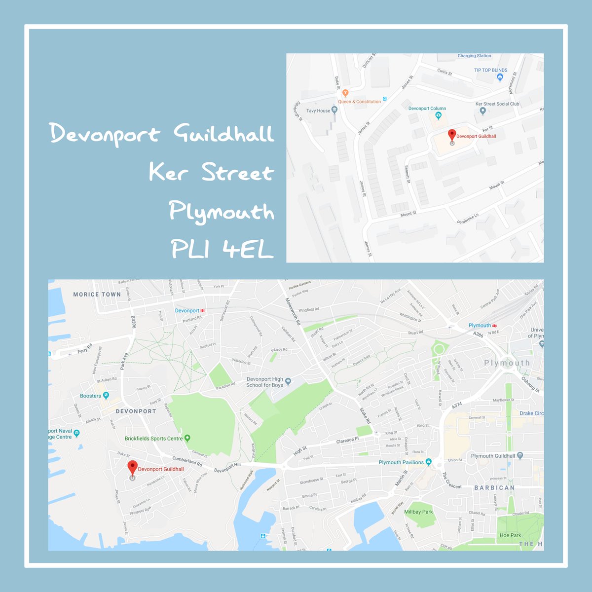 etsymadelocal's tweet photo. Directions and information about Devonport Guildhall! @DGuildhall #devonportguildhall #plymouthuk https://t.co/qnhz8GX1bx