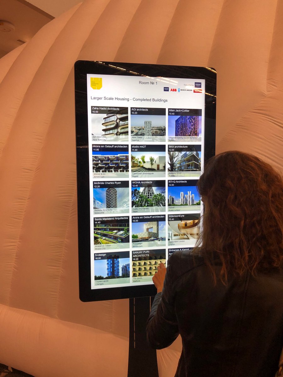 Form4Arch's tweet photo. Afternoon deliberations ⁦@JohnMarx58⁩ judging Large Scale Housing ⁦@worldarchfest⁩ #WAF18 #Form4Architecture https://t.co/lDK1H3nj1r