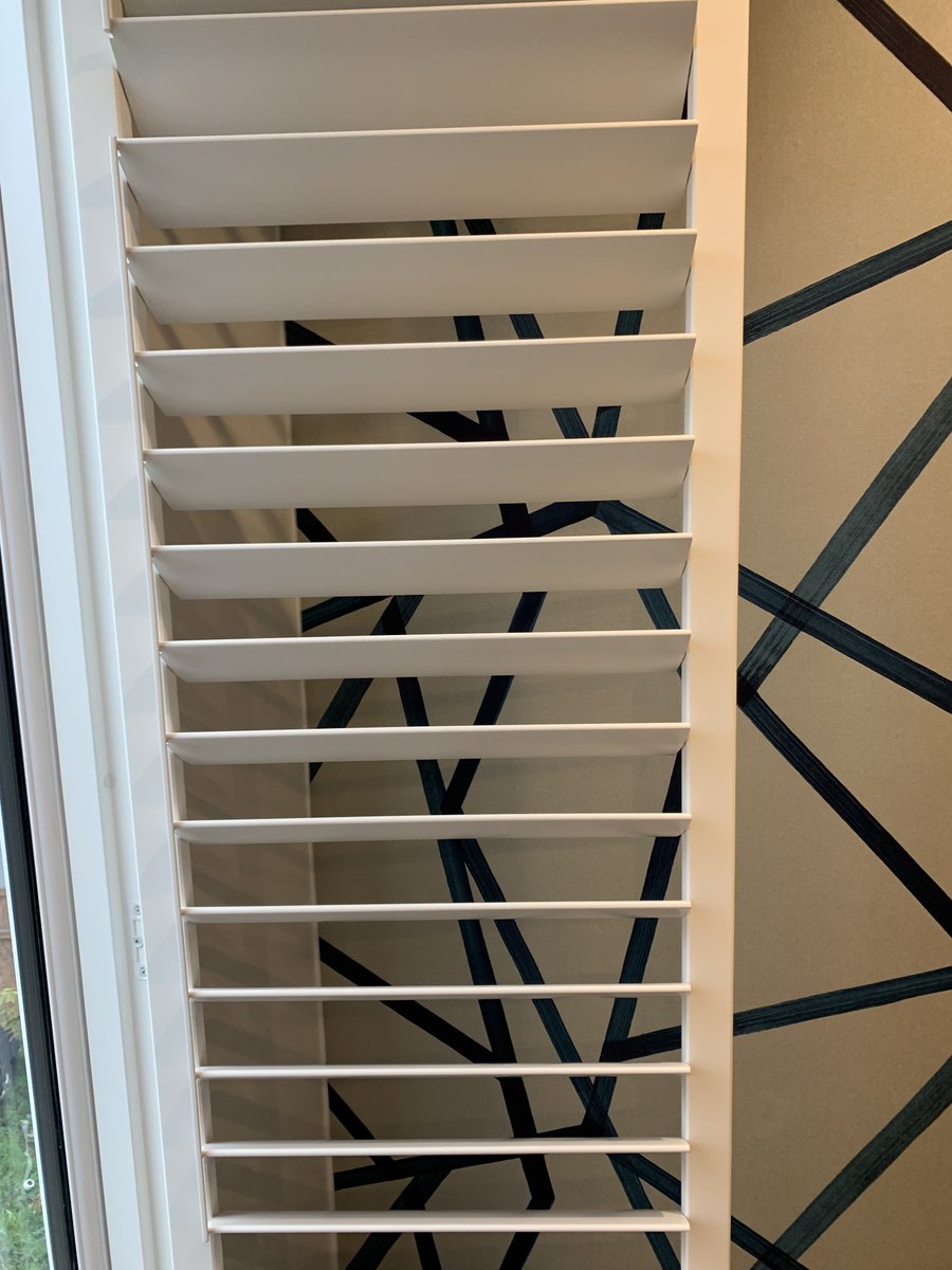 TotallyShutters's tweet photo. Another recent installation - basswood shutters with 89mm slats! Call us now on 0203 960 6963 to request your free no obligation quotation today. https://t.co/ajw2jKgm6d