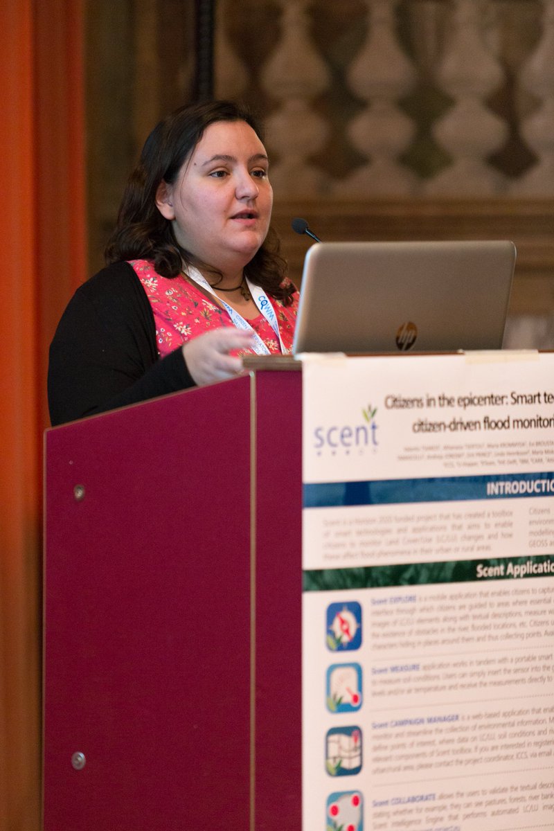 COWM2018's tweet photo. To preserve our lands we need to protect them! 
Water velocity calculation tool: @krommyda_maria talk about Extraction of river measurements from multimedia. #COWM2018 #citizenship 
https://t.co/wGGqEsM6jm https://t.co/EkHdTHrU8t