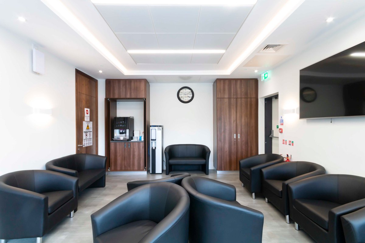 apollo_building's tweet photo. The recently completed state-of-the-art Opus Diagnostics Centre, Ascot.  Works included the remodeling of the existing building and specialist installation works for the new X-ray and MRI Scanner https://t.co/arjV56cyOY