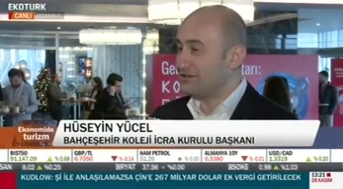 HuseyinYucell's tweet photo. Eko Türk canlı yayınında dijital dünyayı, eğitimin geleceğini konuştuk. https://t.co/02vVNEfCi5 https://t.co/TMRJ7fmlgK