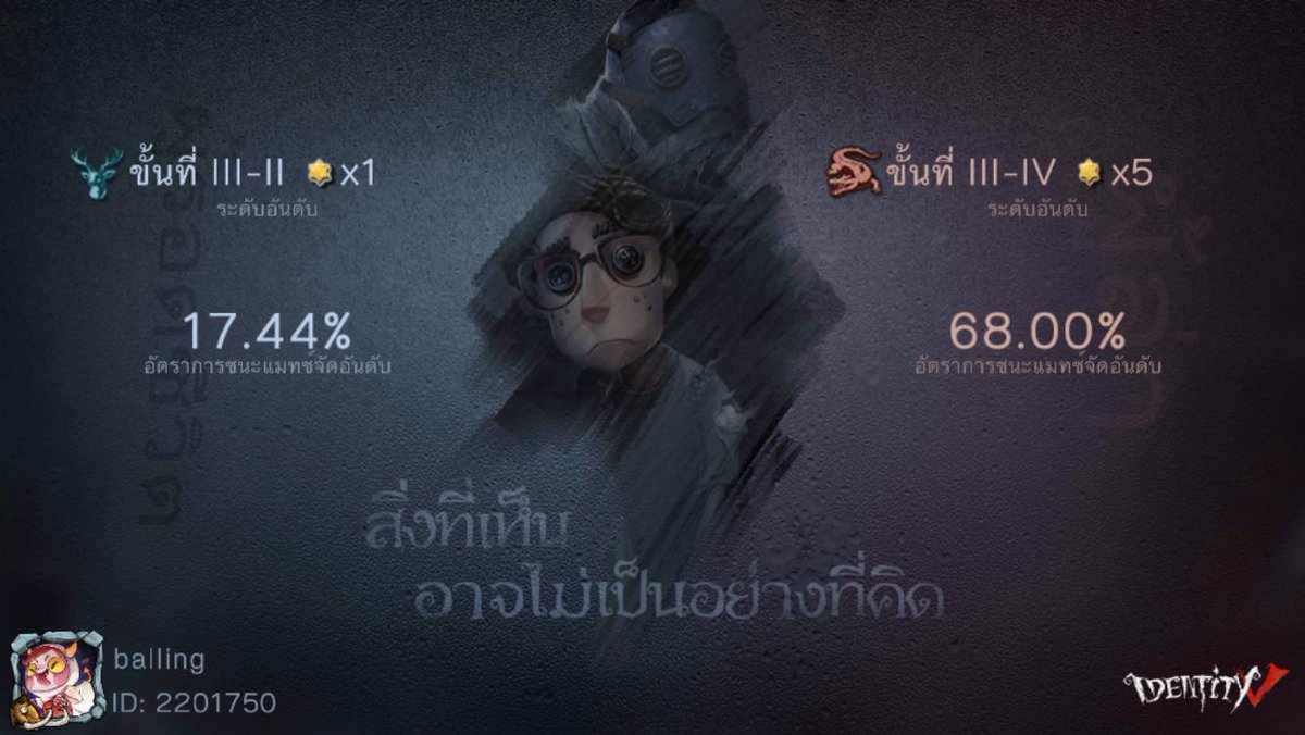 Ball_some's tweet photo. ฉันกำลังเล่น Identity V อยู่ คุณอยากเล่นหรือเปล่า? https://t.co/5xyQ0yFzfu