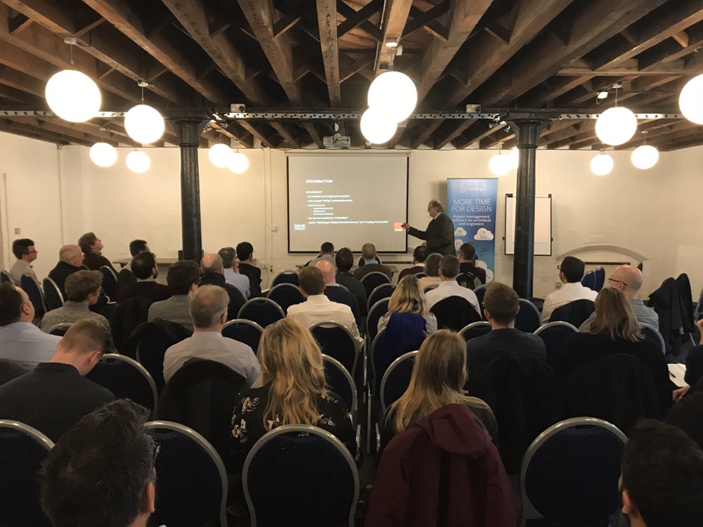 totalsynergy's tweet photo. A packed house of Birmingham architects at the @RIBA #CPD Win, Retain, Repeat - effective management of client relationships to win more new work and get consistent repeat work.
Synergy can help you analyse where to spend your efforts in this area. #moretimeforclients https://t.co/krKsogJQgA