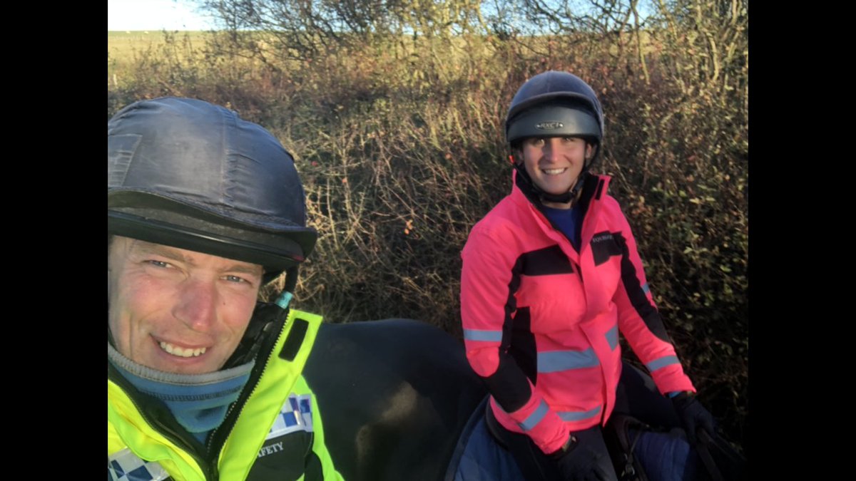 SimonjGrieve's tweet image. Two quotes from different drivers in the last few days:
‘We cant miss you guys in the road with those jackets on!’
and
‘Your hat bands are brilliant, I could see you from miles away - thank you so much for wearing them it really helps us drivers’
equisafety.com