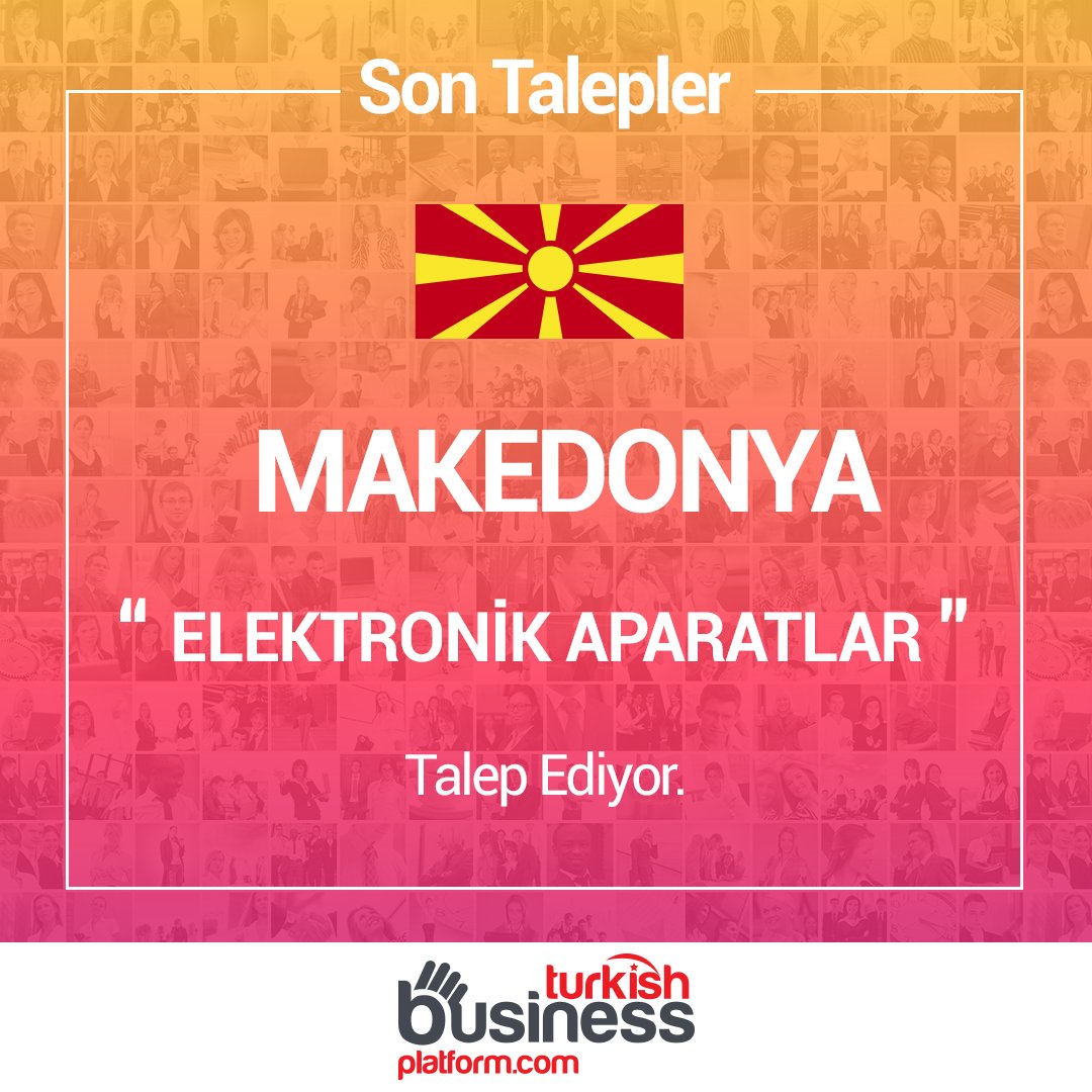 TB_Platform's tweet image. MAKEDONYA
Dünyanın Neye İhtiyacı Var?
Talepleri görmek ve iletişime geçmek için aşağıdaki linke tıklamanız yeterli! 
turkishbusinessplatform.com/tr/lead/2951-s…
#29KasımDünyaDostlukGünü #b2b #BenimUElkemTuerkiye #ticaret #worlds2018 #worldbusiness #businessowner #ecommerce #eticaret