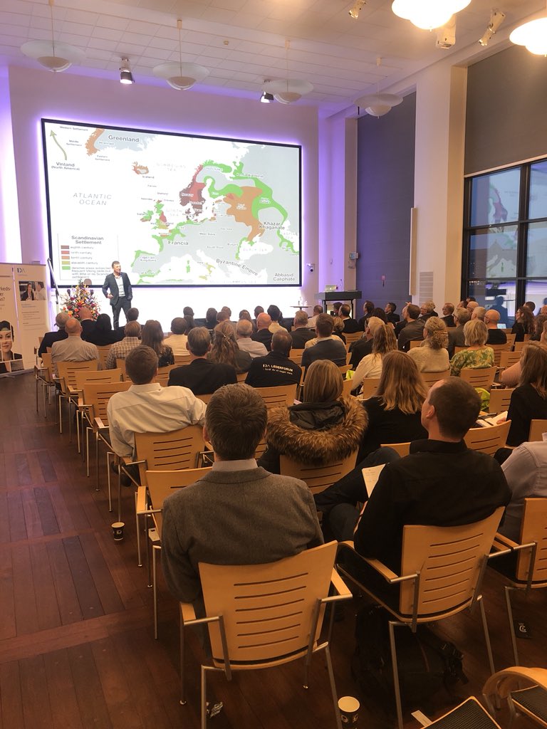 ChrisMShern's tweet photo. Very excited to speak about #NordicLeadership at IDA’s annual conference #ledelse18 #RotV https://t.co/XcpGv4pdio