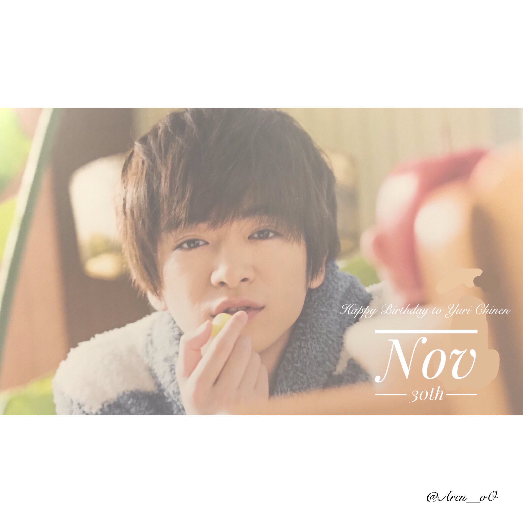 Happy Birthday to Yuri Chinen    