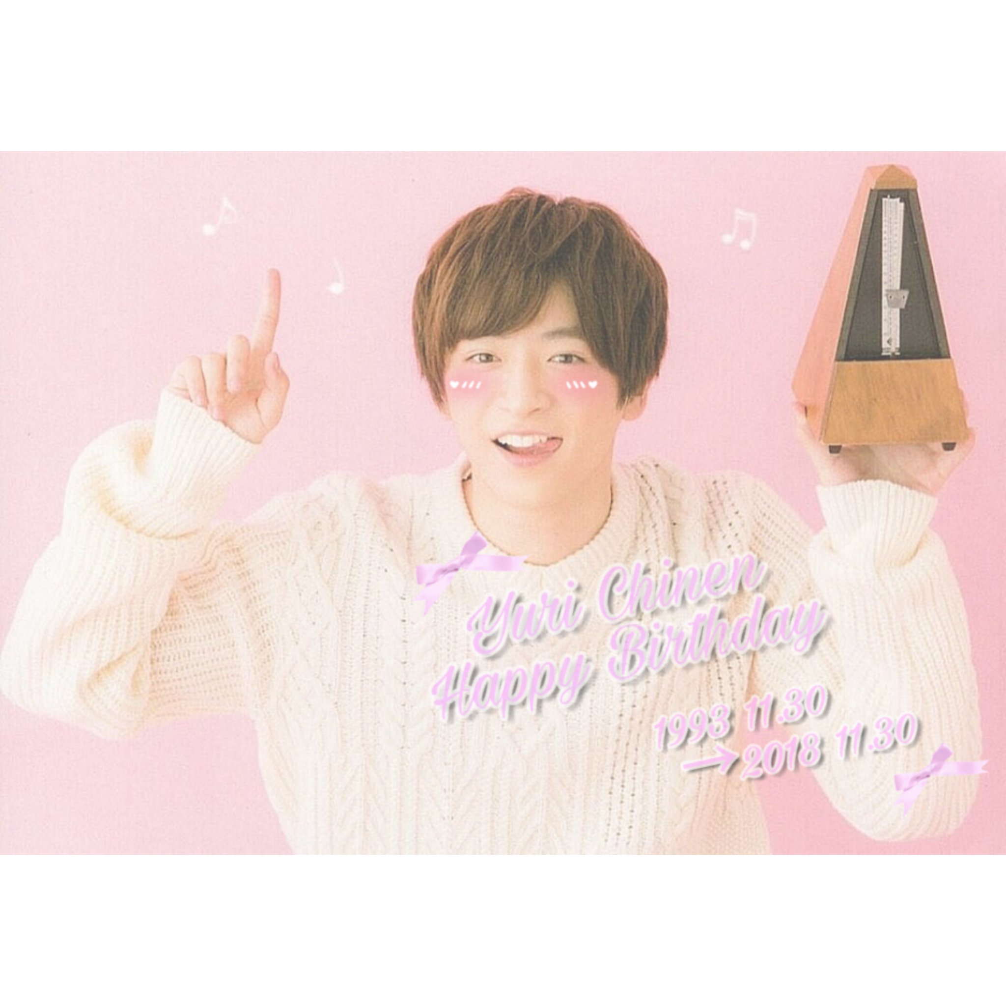                   Yuri Chinen     Happy Birthday __ .*                     