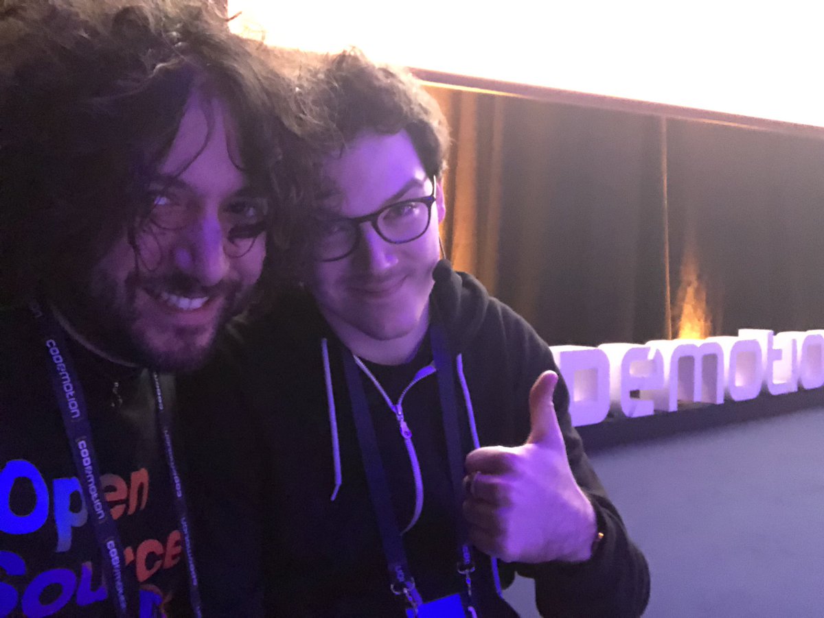 matteocollina's tweet image. .@delvedor is about to go on stage at #Codemotion to talk about why we built @fastifyjs!