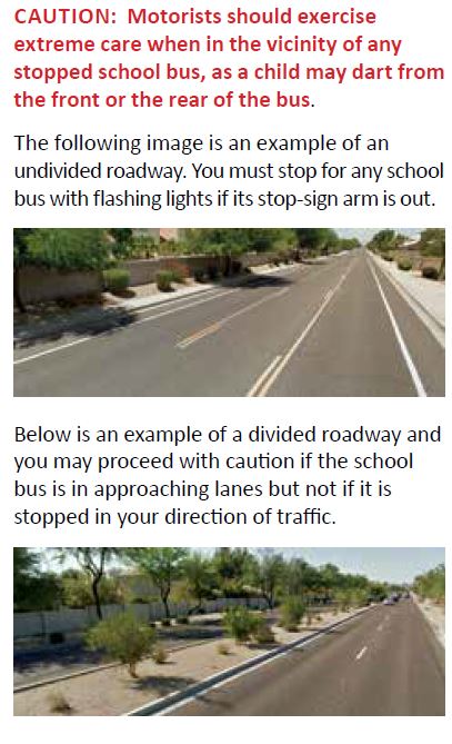 CCFirenIncident's tweet image. (4 cars ran the bus stop signs at CampusDr &amp;amp; ColumboAve 11292018 AM) Multiple #SchoolBusStop incidents in the US. This information can be found on Page 32 of the Az Drivers License Manual. driving-tests.org/arizona/az-dmv… #SlowDown #StayAlert #NoDistractedDriving #ADOT #AzDPS #Arizona