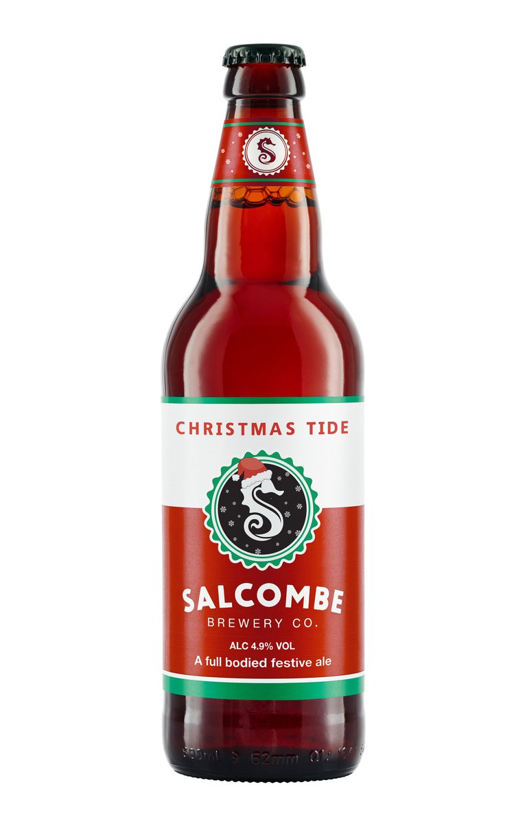 FoodDrinkDevon's tweet photo. The perfect gift for the beer lover in your family... @SalcombeBrewery Co's Christmas Tide is available to buy in cases of 8 or in seasonal gift sets, online or in-store. For more info, please visit: https://t.co/qqzgRZIhN2 https://t.co/j0E6554FVJ