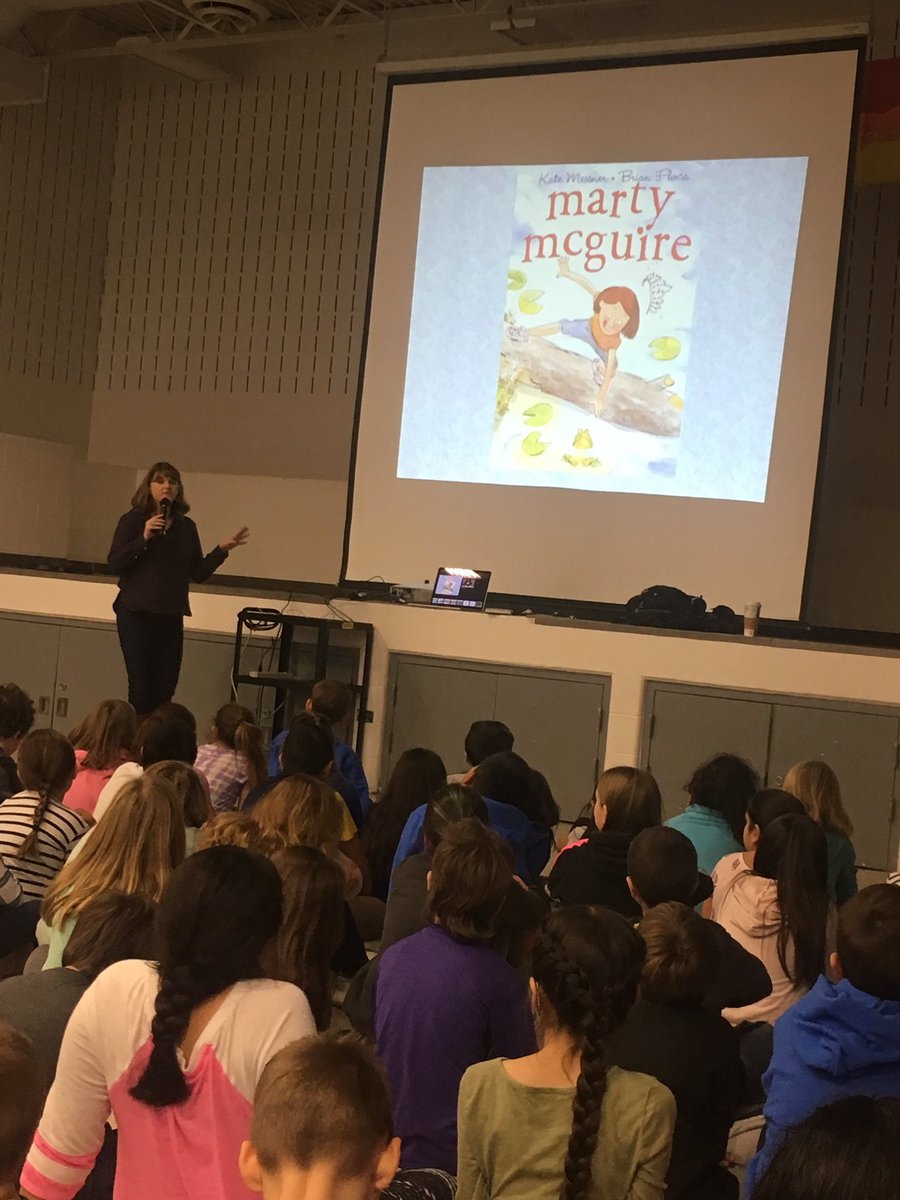 JenVincentTech's tweet image. #mgwolves 3rd graders loved hearing about @KateMessner’s books. And they have so many great questions! #d75learns
