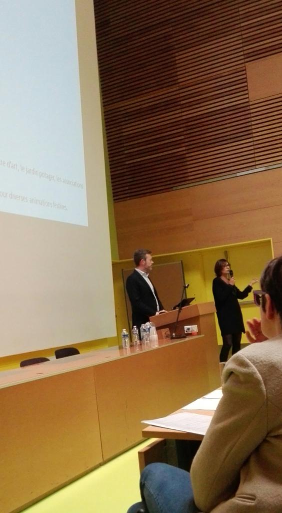 Jérôme Gorge et Noëlle Mazeron présentent les maisons de marianne. #habitat #vieillissement