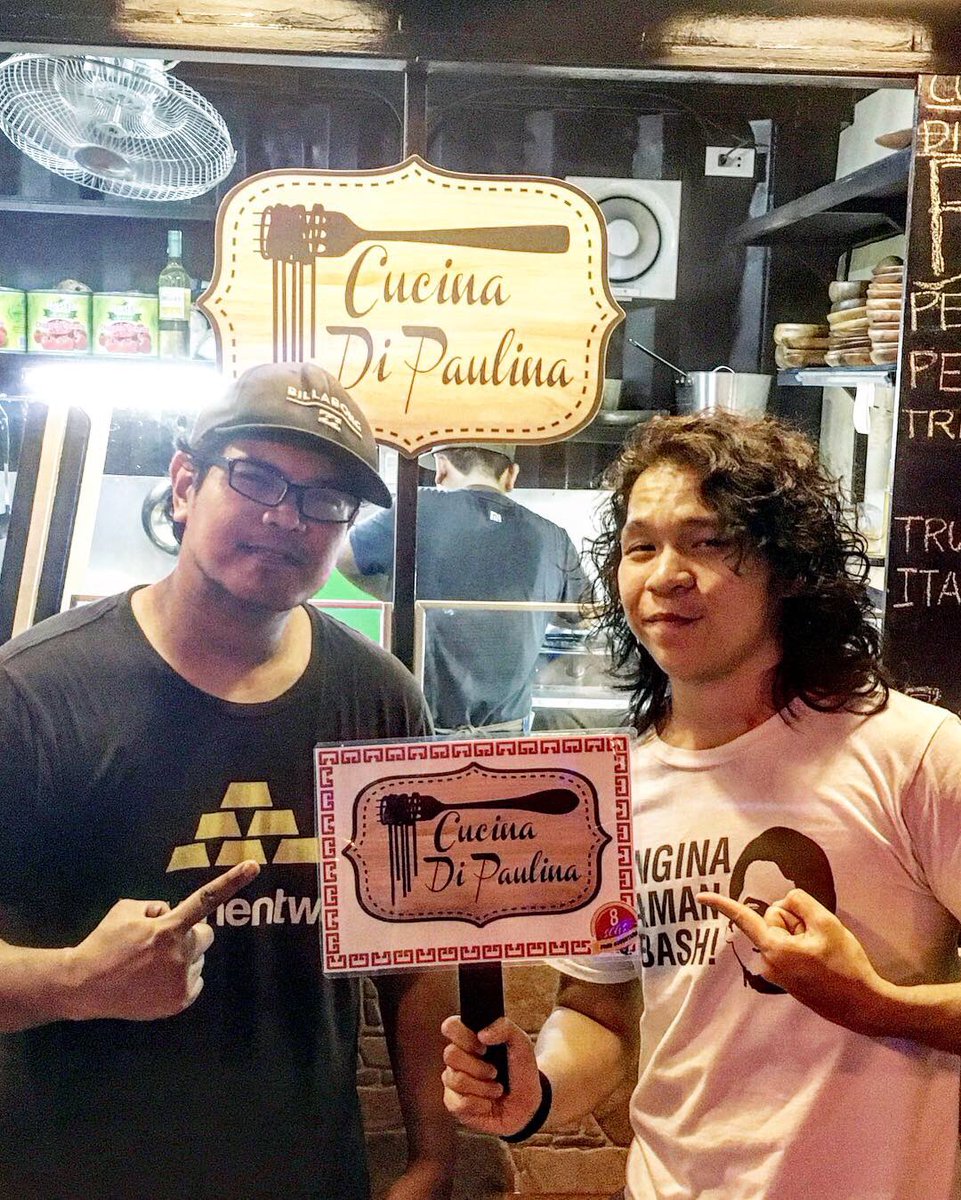 TheKenWarren's tweet photo. #FineDiningOnABudget
#CucinaDiPaulina
#8SeasFoodPark
#PWROffSeason
#withFNfilter (obvs)
.
.
.
📍Checkout and show some love for OG @pwrofficial BROTHER @bombay_suarez’s resto “Cusina Di Paulina” located @ 2nd Flr., 122 Timog Avenue, 1103 Quezon City (near GMA)🔥👋🏻👀
#THAT https://t.co/vLVPSeuTLJ