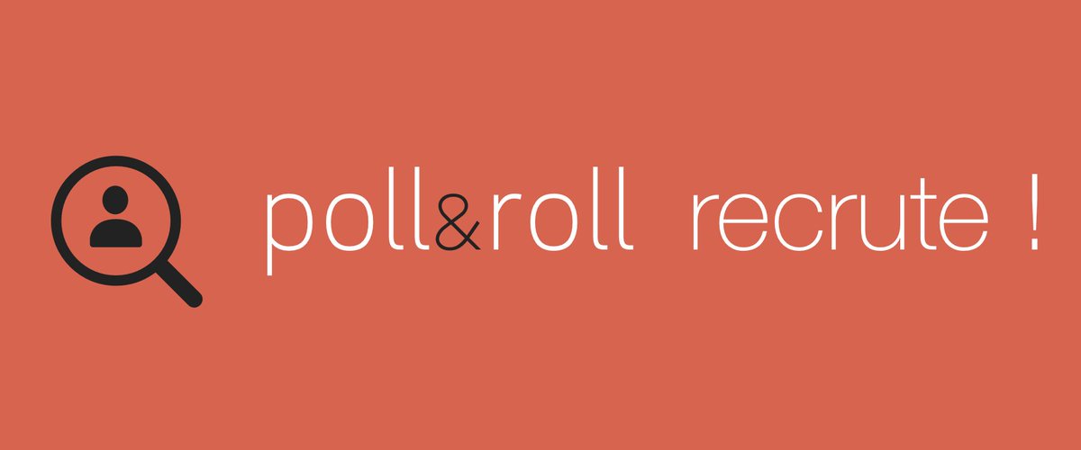 pollandroll's tweet photo. poll&amp;roll s'agrandit. Rejoignez-nous !

Pour renforcer notre équipe, nous recherchons : 
- 1 chargé(e) d'acquisition online (CDI) : https://t.co/9NV5wpmfcD
- 1 développeur(se) Ruby on Rails (stage) : https://t.co/VEr4e06PWY https://t.co/LYTHmUHtpZ