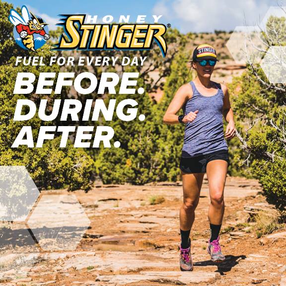 Honey-based energy foods made with real ingredients for whenever and wherever your adventures take you. Look for Honey Stinger energy gels at our course aid stations on race day to give you fuel you through the finish line!