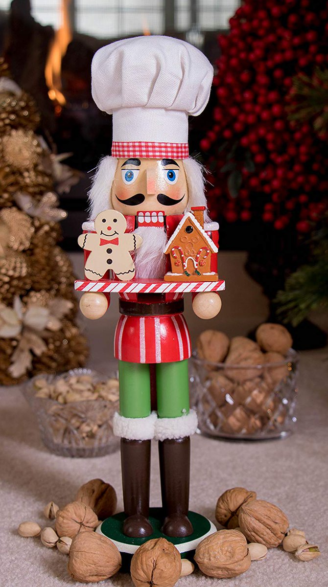 The countdown officially begins - it’s 25 days until christmas. Love to cook? Our Christmas chef nutcracker is perfect for your favorite foodie. amzn.to/2ySs6Vr