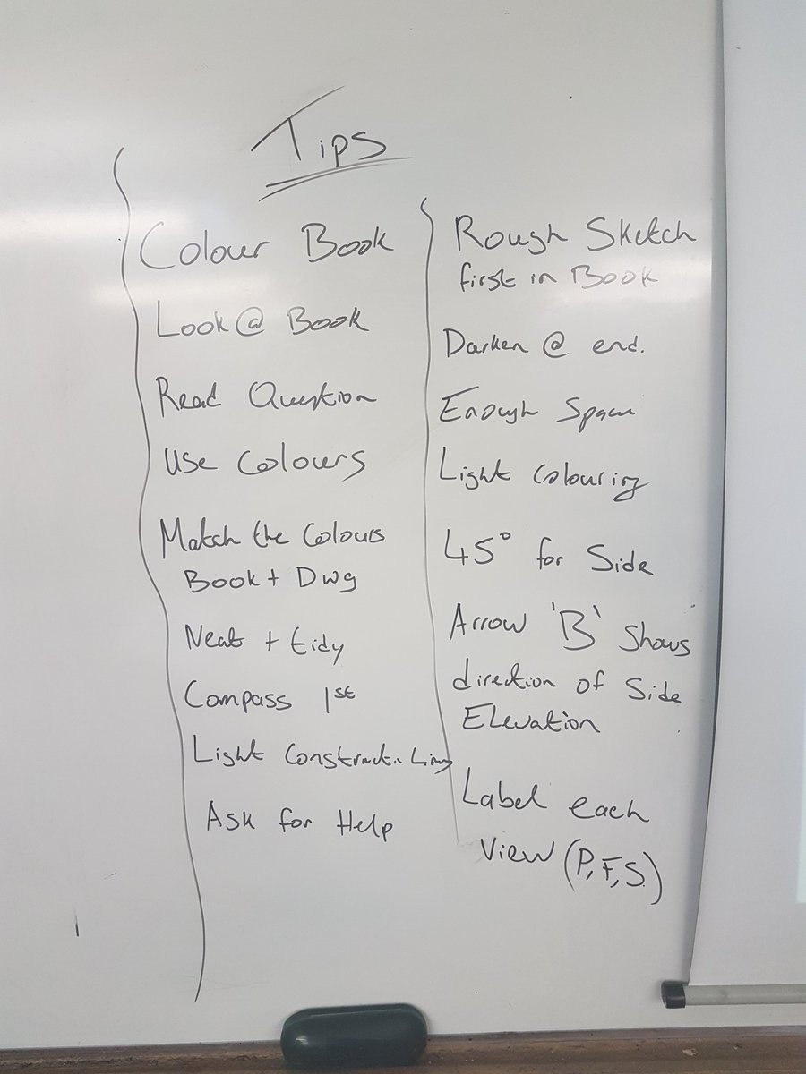 EunansTechDept's tweet photo. 2TG. Student lead orthographic projection 2 lesson, lads completed a KWL activity to start, completed their drawings and returned to finish their KWL. Lads wanted to produce a tip sheet to help.with differentiation!
#technicalgraphics
#differentiation
#KWL
@JCt4ed
@SaintEunans https://t.co/YOfXM7roGU