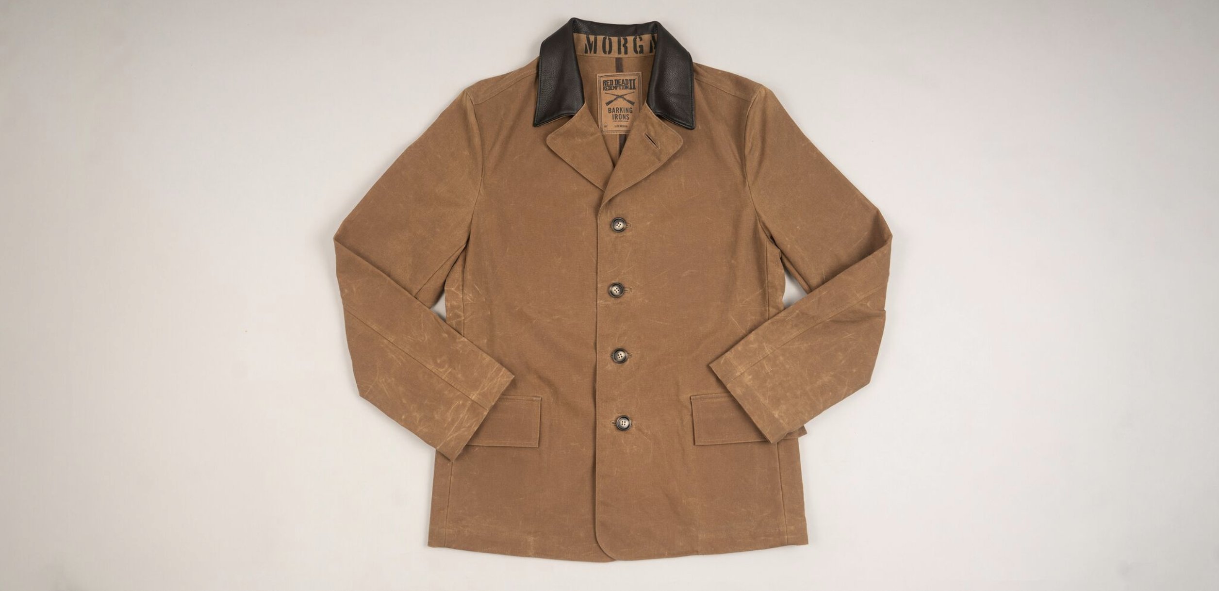 Arthur morgan jacket barking irons sale