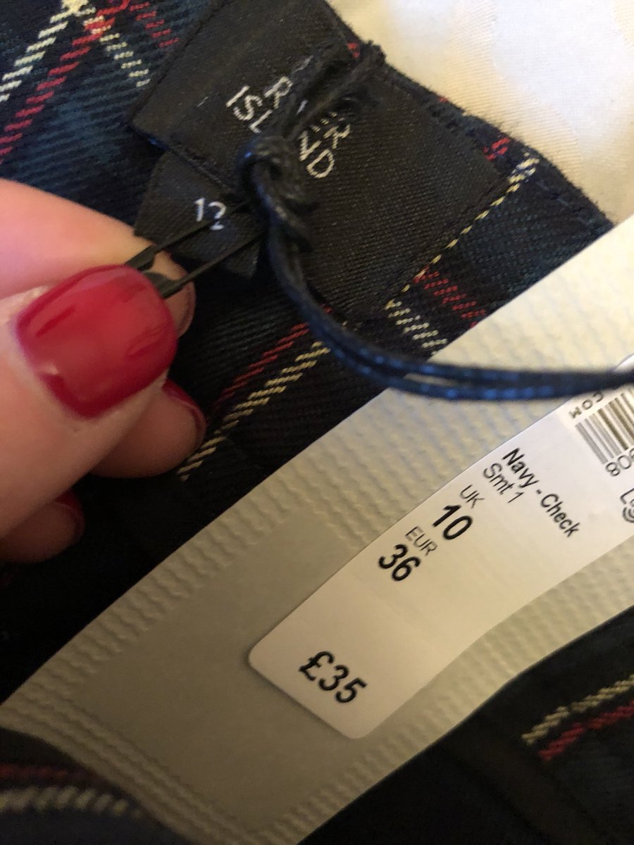 Alexandra Rotheroe (@manx_rothers) on Twitter photo Very very frustrating <a href="/riverisland/">River Island</a>! Wrongly labelled and therefore not the size I ordered online... Very very frustrating <a href="/riverisland/">River Island</a>! Wrongly labelled and therefore not the size I ordered online...