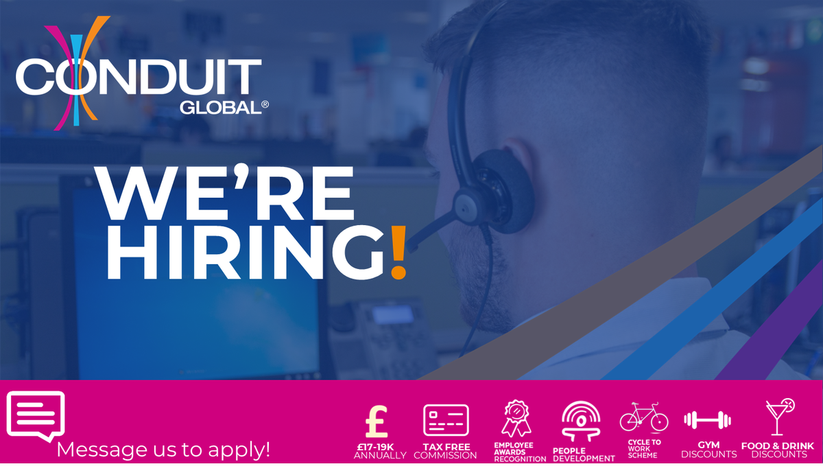 Are you passionate about helping customers? if so, we'd love to hear from you! We're looking for a team of Customer Services Advisors to join our team in Cardiff City Centre. For more information on the role and to apply, click here: bit.ly/2rdXjyW #cardiff #hiringnow