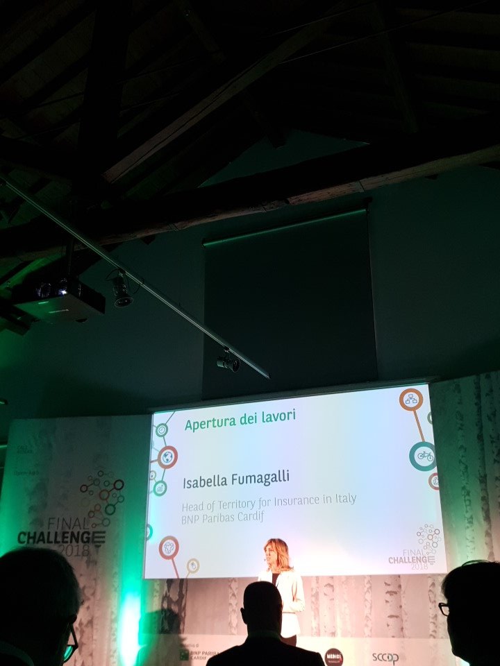 gioiozzia's tweet image. #OpenFab #call4ideas #IsabellaFumagalli apre #FinalChallenge @BNPPCardifIT #startup #openinnovation #Insurtech