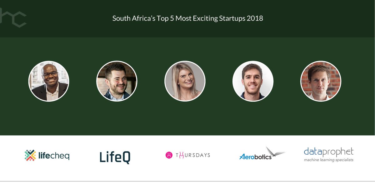 AndreaBoehmert's tweet image. Congratulations to @_DataProphet  for being recognized as one of South Africa's Top 5 Most Exciting Startups. And in great company. Thanks @heavychef