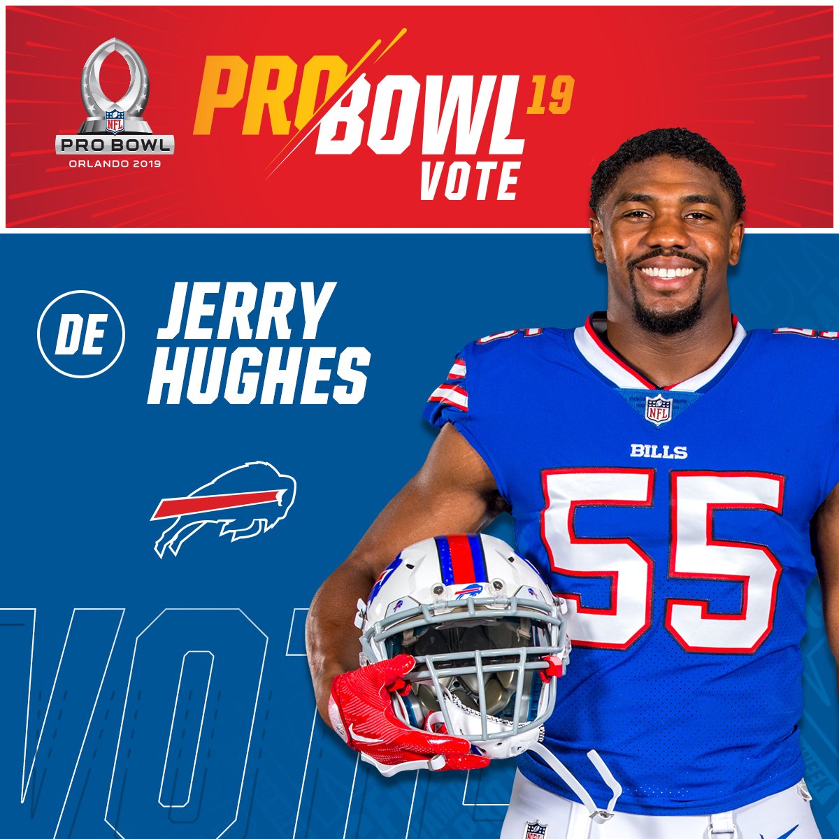 BuffaloBills's tweet image. RETWEET to send Kyle and Jerry to Orlando! 🙌

#ProBowlVote | #KyleWilliams
#ProBowlVote | #JerryHughes
#ProBowlVote | #KyleWilliams
#ProBowlVote | #JerryHughes
#ProBowlVote | #KyleWilliams
#ProBowlVote | #JerryHughes
#ProBowlVote | #KyleWilliams
#ProBowlVote | #JerryHughes