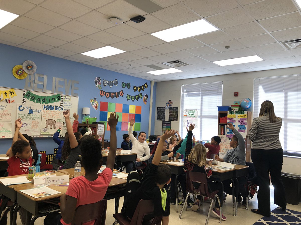 melwlkr2000's tweet photo. Junior Achievement Day....where business and school communities come together for a learning experience! Students love talking about their communities! #togetherwelearn #JARocks @SedgeGardenES https://t.co/rXGEwqPtiM