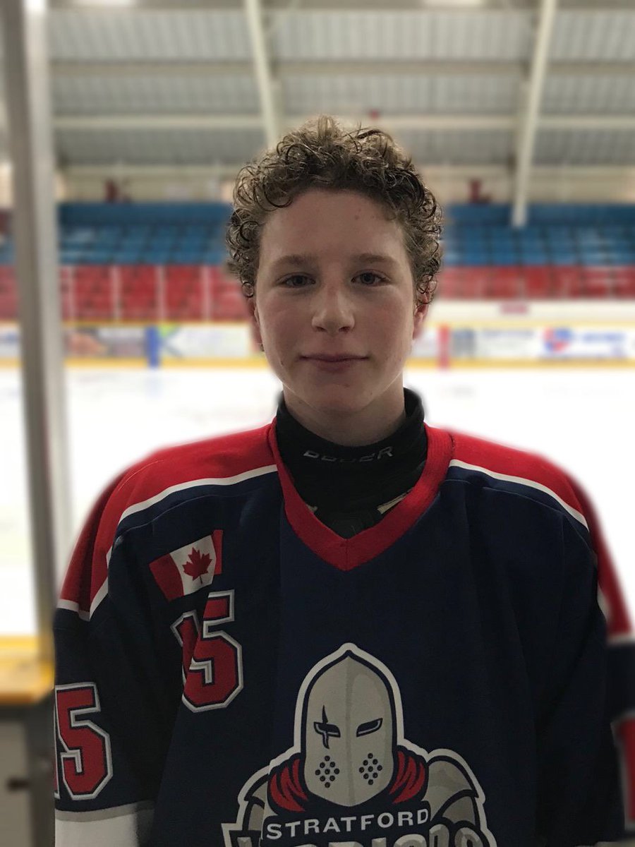 04Smha's tweet image. F #15 Cole "Louie" Lewis ('04) is in his 8th @SMHAWarriors year and had a GREAT Nov with 14 pts (7g). He's a @MapleLeafs fan, swims all Summer, and skates all Winter on the backyard rink! Bro @clayton_lewis7 plays for @StratWarriors. Sniper alert! stratfordminorhockey.com/Teams/1297/Pla…