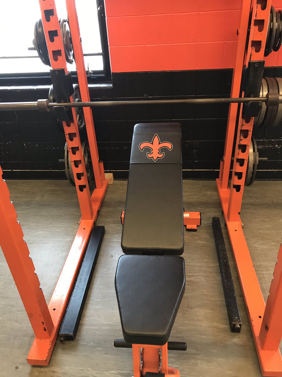 bryce4ker's tweet image. Thanks to the @STCEBoosters and @STCEathletics for the new addition to the weight room!  Always improving