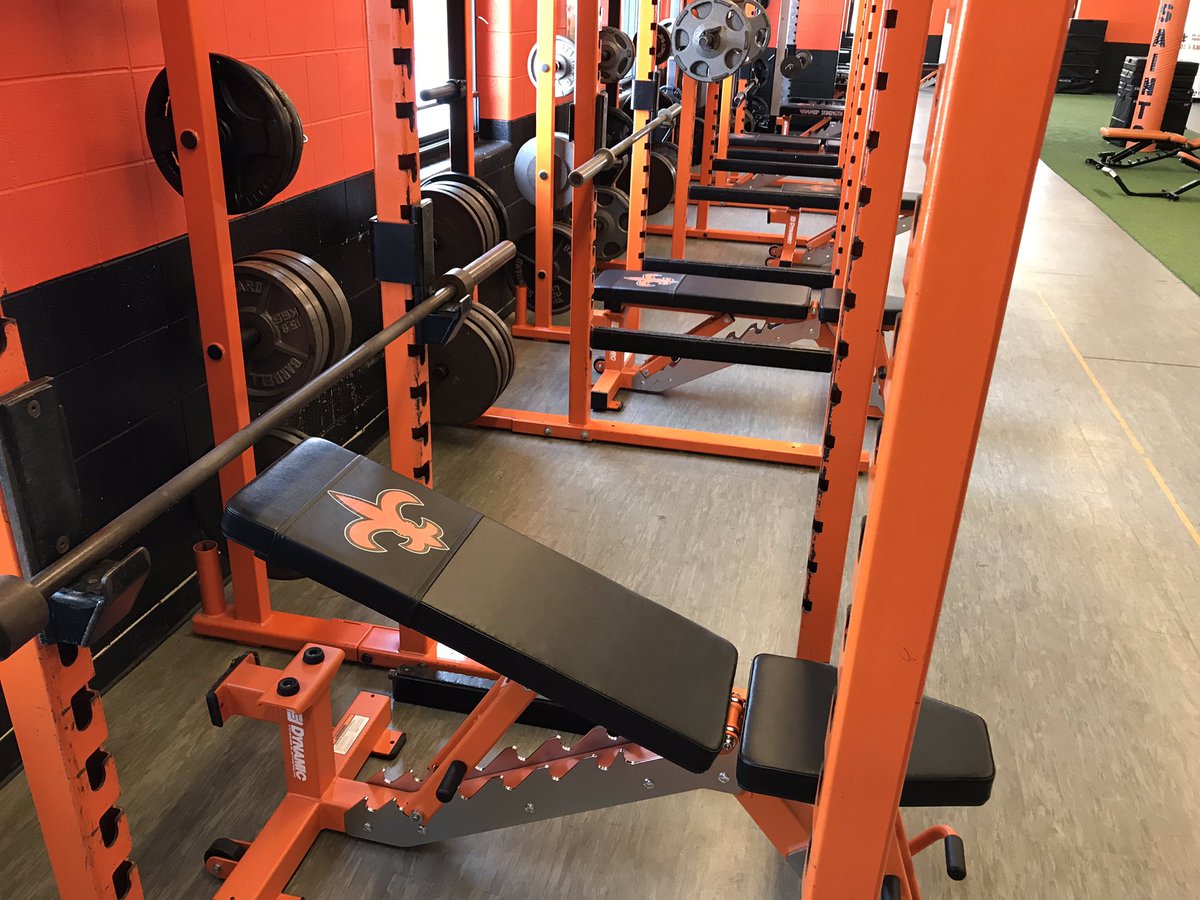 bryce4ker's tweet image. Thanks to the @STCEBoosters and @STCEathletics for the new addition to the weight room!  Always improving