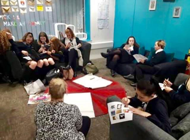 WiganYouthZone's tweet photo. Session 4 with our 2 #EmpowHer groups from @UTCWigan great partnership working exploring drugs and alcohol with the girls and their experiences. @UKYouth https://t.co/c2ffKl3mBh