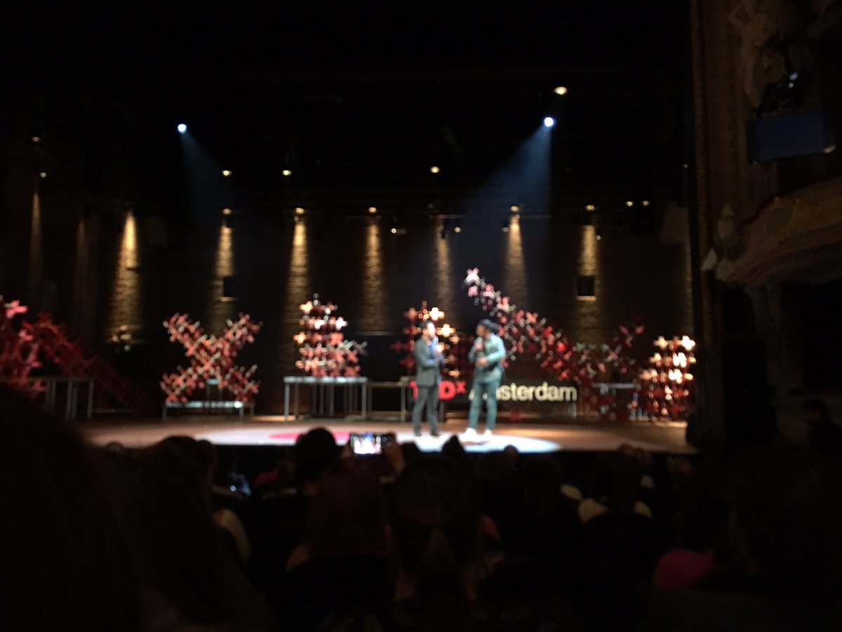 odeleeuw's tweet image. Whoa! @AliBouali on stage! #TEDxAmsterdam