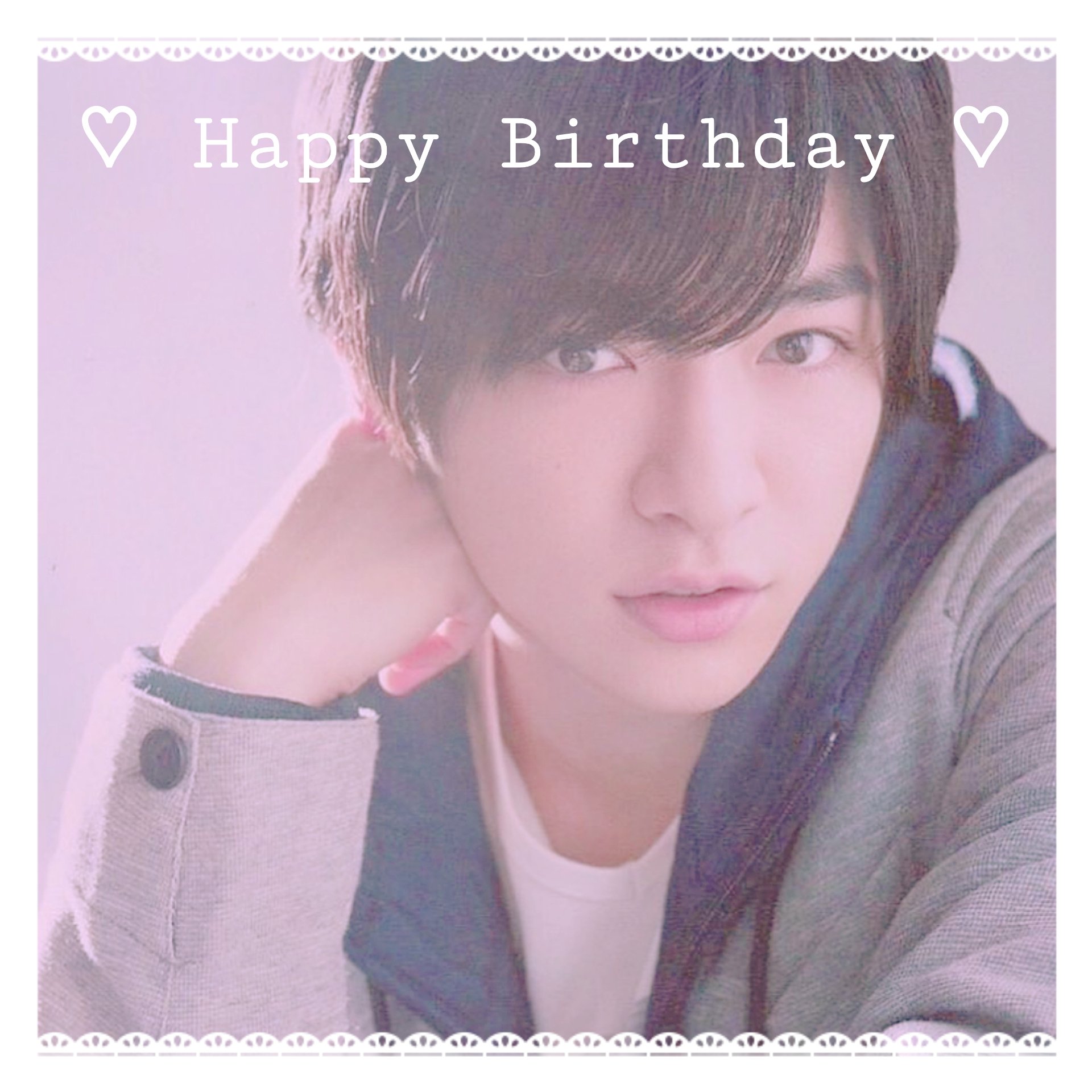  Happy Birthday Yuri Chinen 25th Congratulation!! 