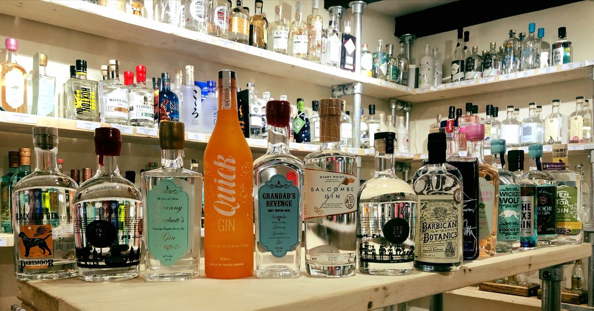 quick_gin's tweet photo. Why not enjoy Quick gin on a gin flight at Barbican Botanicals Gin Room? They have 121 gins including their own. #ginparadise #ginlovers #quickgin #barbicanbotanicals #Plymouth #devonhour https://t.co/LFzuXGJO2g