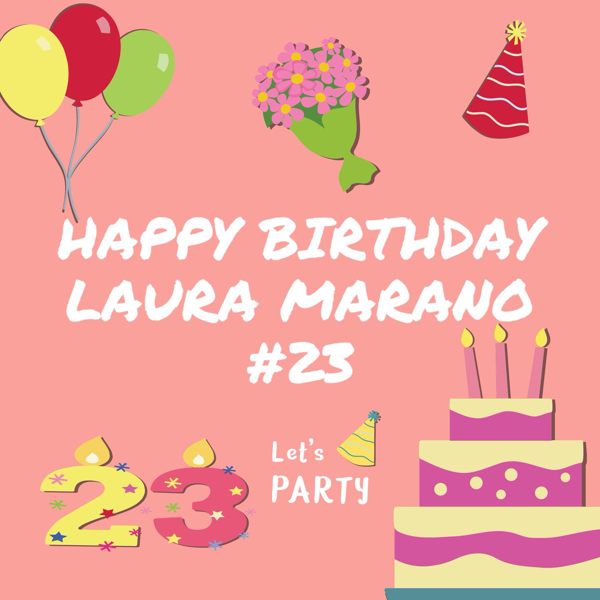 ilovemorat_4's tweet photo. Feliz cumple años 🎉🎉 @lauramarano aun no me creo que tu tengas 23 😍😍 estoy tan feliz de conocerte, también estoy orgullosa de ti por que a pesar del todo estas cumpliendo tus sueño... Te amo mucho y ten un día increíble 🎂🎂 #Laurais23 #23 #Me #LauraMe #LauraMarano https://t.co/OK2SJqG0Ej