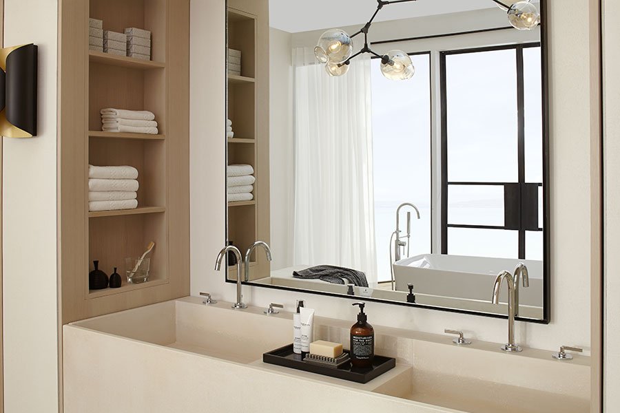 #TBT to channeling Miami vibes. | Design by @xycontemporary featuring #Percy #faucets.
bit.ly/2Je1GC6