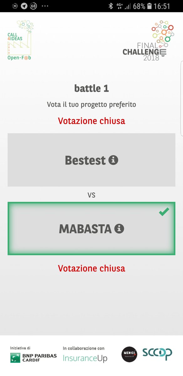 Gioxx's tweet image. Nonostante l&apos;emozione, l&apos;idea alla base di @MaBasta_bulli è davvero bella e se ne sente ormai sempre più il bisogno, bravi ragazzi! @BNPPCardifIT #openfab #call4ideas