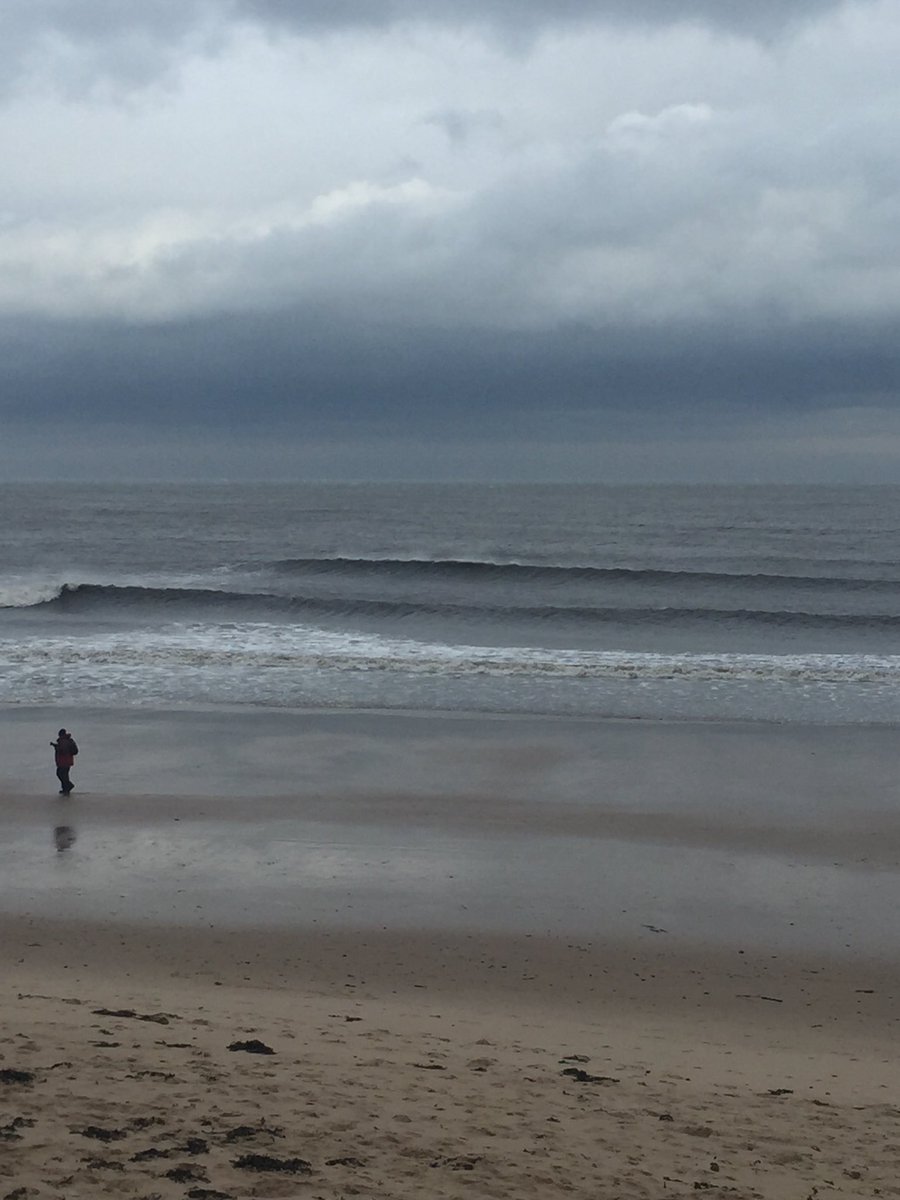 NorthsideSurfSc's tweet photo. This morning but hard work with them hellish winds @NorthumberIand https://t.co/9ZletQiOrH