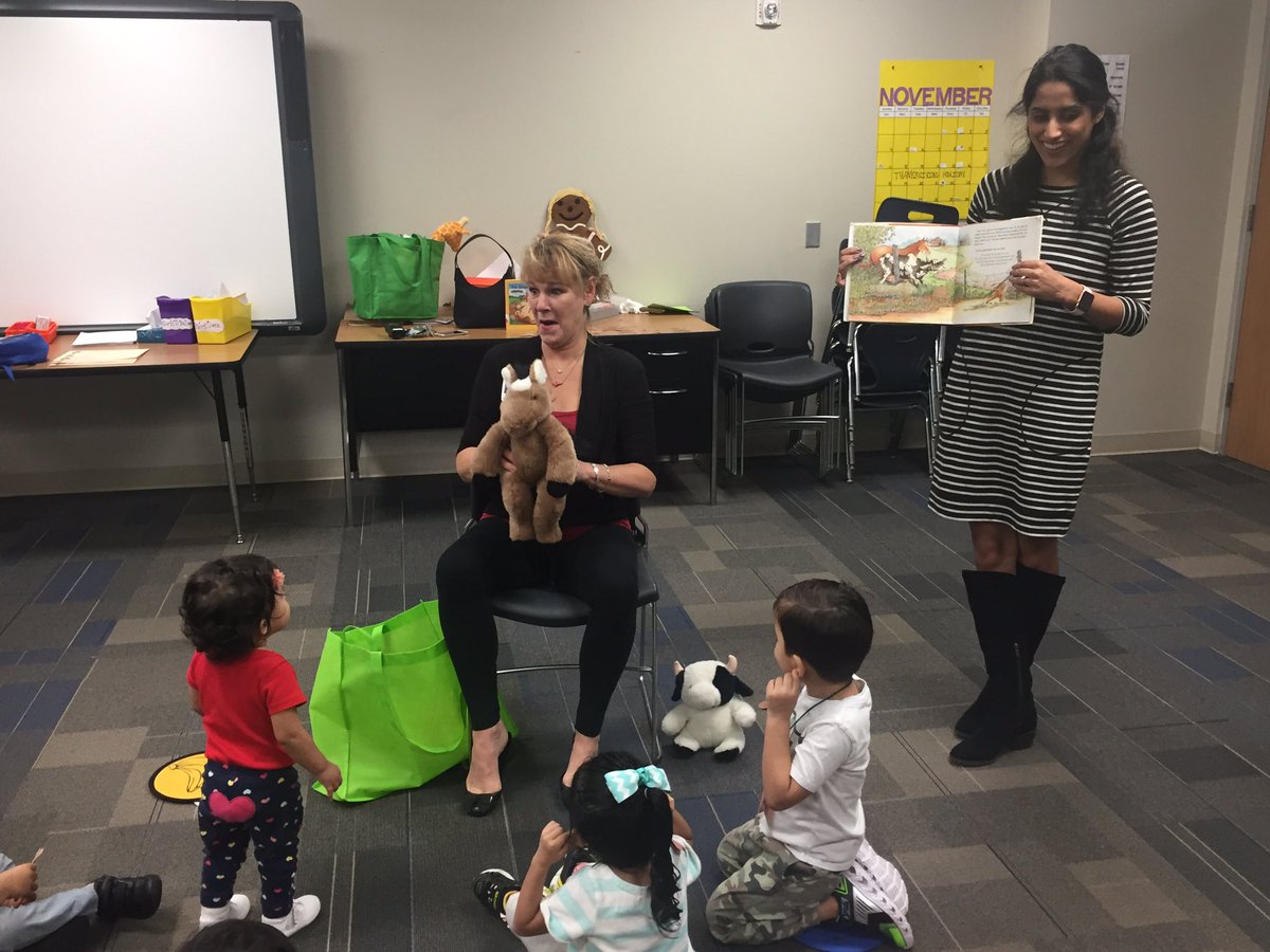 pselibrary's tweet image. Our wonderful AP Natasha Patel and amazing volunteer Ms. Becky reading at PSE Toddler Time! Getting kindergarten ready!! #curiouslearner